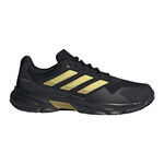 adidas Tennissko adidas CourtJam Control 3 Allcourt-sko Herrer-sort, guld