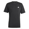 Training Essential Stretch T-shirt Herrer - sort, 