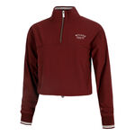Wilson Tøj Wilson Davenport Woven Popover Træningsjakke Damer-berry