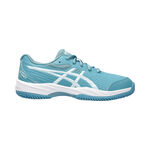ASICS Tennissko ASICS Gel-Game GS Grusbanesko Børn - turkis, hvid