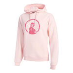 Quiet Please Tøj Quiet Please Endlessly Washed Out Oversize Hættetrøje Damer-Rosa