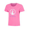 Baseline Logo T-shirt Pige-pink, hvid