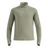 Zeroweight Warm Mid Layer 1/2 Zip Løbetrøje Herrer-Oliven