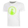 Wild Trainings T-shirt Herrer-Hvid,Neongr&oslash;n