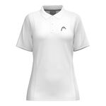HEAD Tøj HEAD Club 25 Tech Polo Damer-Hvid