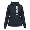 Club Original Full Zip Sweatjakke Damer-M&oslash;rkebl&aring;