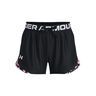 Tri Color Shorts Pige - sort, 