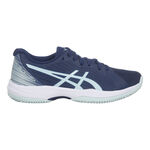 ASICS Tennissko ASICS Solution Swift FF Grusbanesko Damer-Blå,Hvid