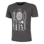 Quiet Please T&oslash;j Quiet Please Endlessly Rackitecture T-shirt Herrer-Antracit,Hvid