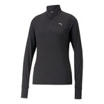 Puma Puma Run Favorite 1/4 Zip Løbetop Damer-Sort