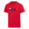 Logo T-shirt Herrer-Rød,Mørkeblå