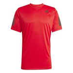 adidas Tøj adidas Club 3Stripes T-shirt Herrer - rød, 