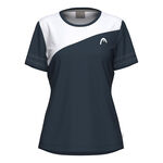 HEAD T&oslash;j HEAD Tie-Break T-shirt Damer - m&oslash;rkebl&aring;, hvid