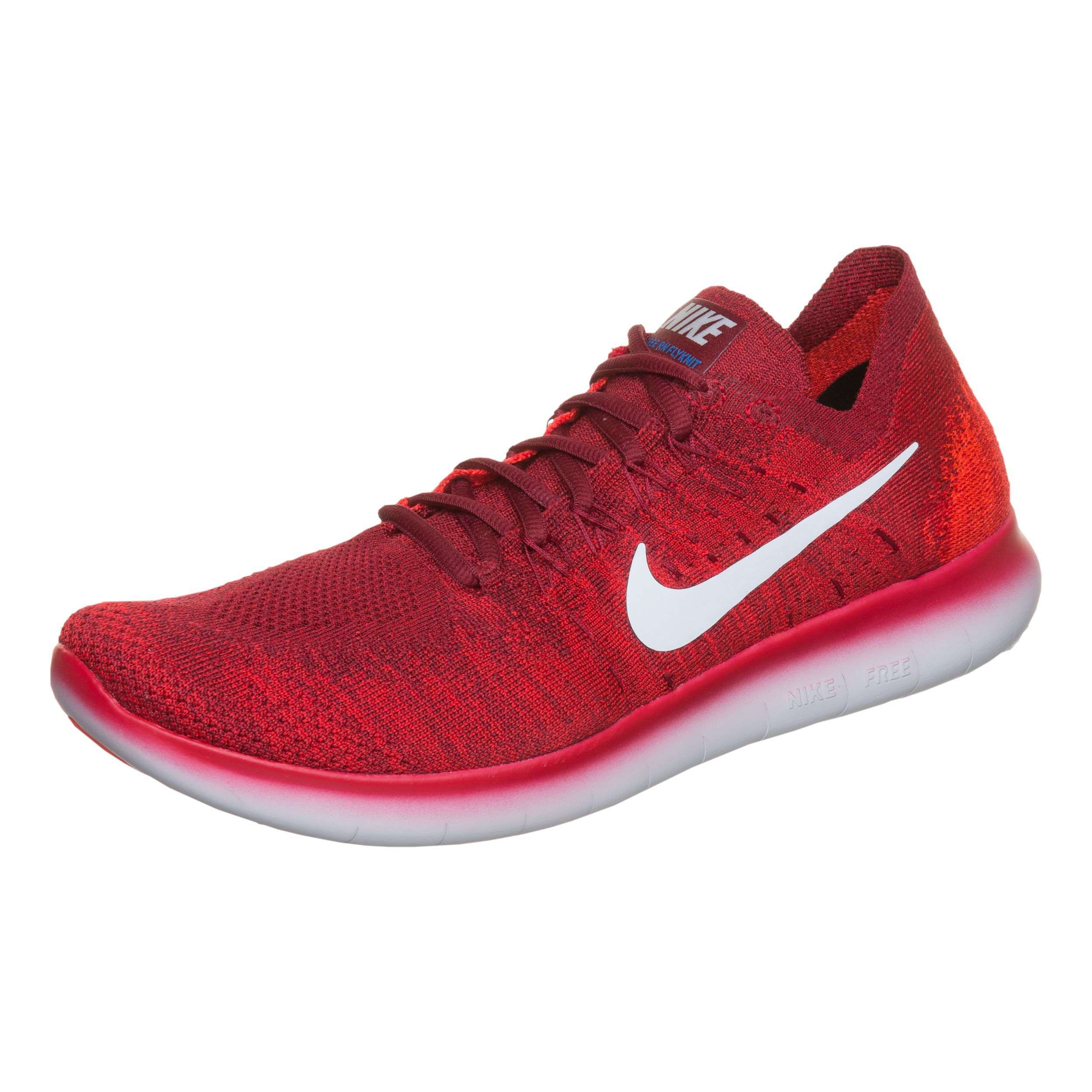 Free flyknit hvid online