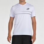 Bullpadel Tøj Bullpadel Montuno T-shirt Herrer - hvid, 