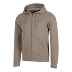 Quiet Please Tøj Quiet Please Tonal Core Zip Sweatjakke Herrer - grå, brun