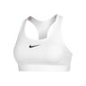 Swoosh Medium Sports-BH Damer-Hvid