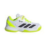 adidas Tennissko adidas Courtflash Comfort Closure Allcourt-sko Børn-Hvid,Neongul
