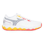 Mizuno Tennissko Mizuno Wave Enforce Tour 2 Grusbanesko Damer-Hvid,Lyseblå