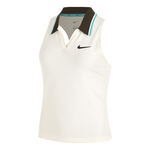 Nike Tøj Nike Court Dri-FIT Slam Tanktop Damer-Creme,Brun