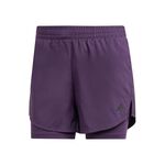 adidas Tøj adidas MIN 2in1 Shorts Damer-lilla