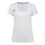 Babolat T&oslash;j Babolat Play Cap Sleeve T-shirt Damer-Hvid