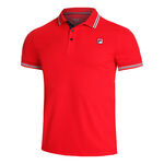 Fila Tøj Fila Piro Polo Herrer-Rød,Hvid