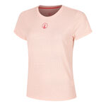 Quiet Please Tennist&oslash;j Quiet Please Endlessly Spin T-shirt Damer-Rosa