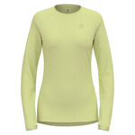 Odlo T&oslash;j Odlo X-Alp PW 115 Shirt,Lang&aelig;rmet Damer-Lime