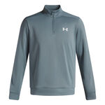 Under Armour Tøj Under Armour Quarter Half-Zip Shirt, langærmet Herrer-lyseblå