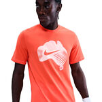 Nike T-shirt Nike Court Dri-Fit T-shirt Herrer-orange