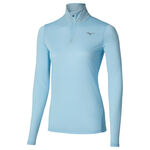 Mizuno Tøj Mizuno Core Impulse Half Zip Løbetrøje Damer-lyseblå