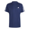 Training Essential Base 3 Stripes T-shirt Herrer-Mørkeblå,Hvid