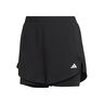 MIN 2in1 Shorts Damer - sort, 