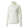 Cloudspun High Neck Shirt, langærmet Damer - hvid, 