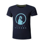 Quiet Please T&oslash;j Quiet Please Advantage Logo T-shirt Drenge-M&oslash;rkebl&aring;