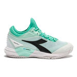 Diadora Allcourt-sko Diadora Speed Blushield Fly 5 Allcourt-sko Damer-turkis, sort
