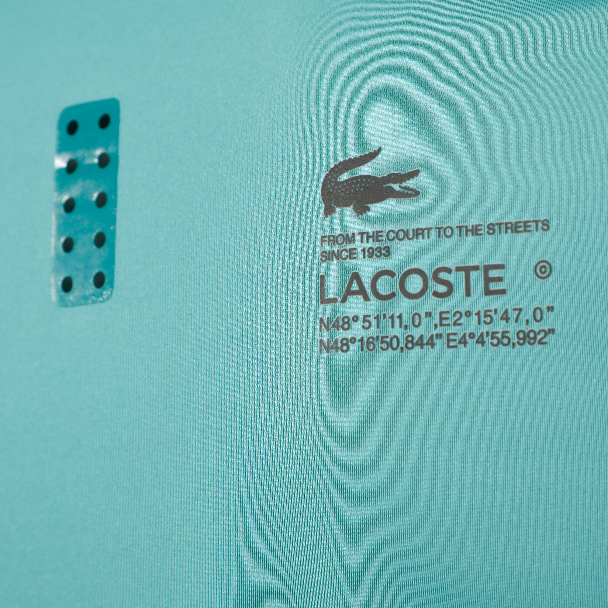 Lacoste Active T-shirt Herrer Petrol køb online | Tennis-Point