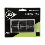 Dunlop Overgrips Dunlop  Gecko-Tac Pakke med 3 - sort