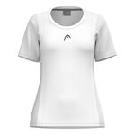 HEAD Tøj HEAD Club 25 Tech T-shirt Damer-Hvid