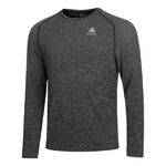 Odlo Tøj Odlo Crew Neck Essential Seamless Shirt,Langærmet Herrer-Grå