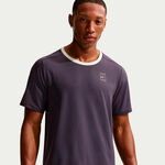 Nike Tennist&oslash;j Nike Court Dri-FIT Advantage T-shirt Herrer-lilla