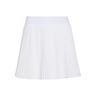 Club Pleated Long Nederdel Damer-hvid