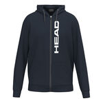 HEAD Tøj HEAD Club Original Full Zip Sweatjakke Herrer-Mørkeblå
