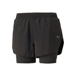 Puma Tøj Puma Run Favorite Woven 2in1 3in Løbeshorts Damer-Sort