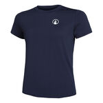 Quiet Please Tøj Quiet Please Retriever T-shirt Damer-Mørkeblå