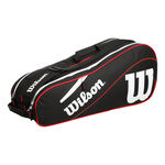 Wilson Wilson Advantage III Six Ketchertaske-Sort,Hvid