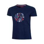 BIDI BADU Tøj BIDI BADU New York 2024 Chill T-shirt Pige - mørkeblå, rød