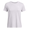 Tech Textured T-shirt Damer-Grå