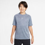Nike Tennist&oslash;j Nike Dri-Fit Multi Heather T-shirt B&oslash;rn-Bl&aring;-gr&aring;